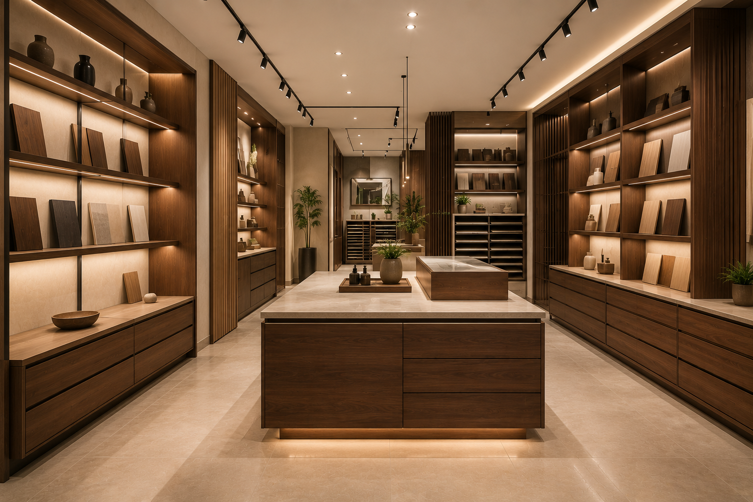 Showroom furniture commercial carpenter in Gurgaon